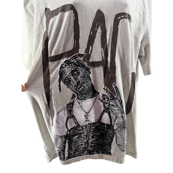 Bricks and Butter Short Sleeve 2Pac Graphic Tee Mens Xlarge - Picture 2 of 7